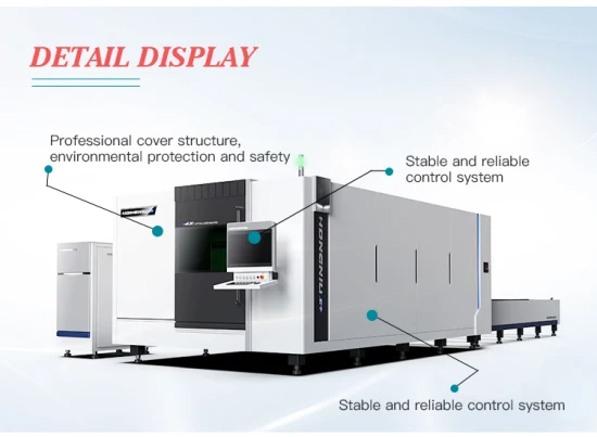 オールメタルカバー密閉型ステンレス鋼用CNCファイバーレーザーカッター